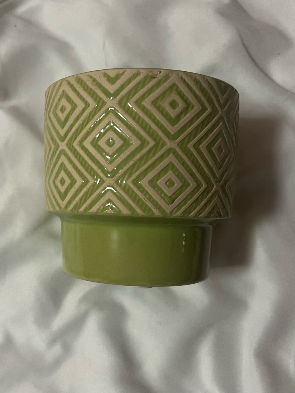 Light Green Ceramic Mini Planter